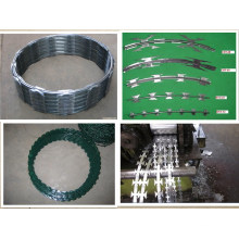 PVC Coated Glvanized Iron Razor Barbed Wire